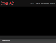 Tablet Screenshot of deaf-aid.com